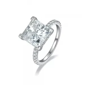 ((특 프린세스컷 5캐럿))모이사나이트반지