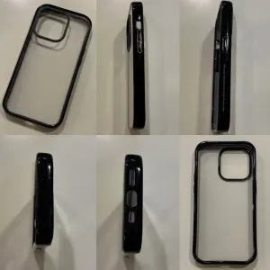 케이스티파이 아이폰 14pro 14프로 클리어 블랙 커스텀 케이스