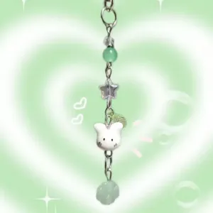 행운의 토끼 비즈키링